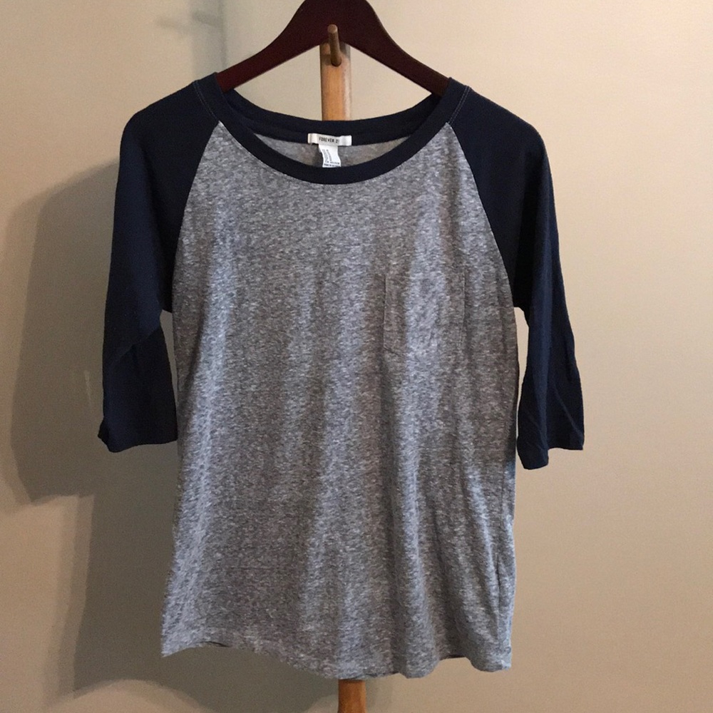 EUC- Forever 21 3/4 sleeve shirt